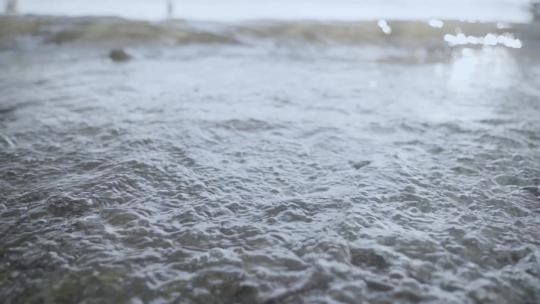 洱海湖水浪潮视频素材模板下载