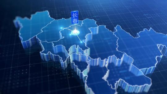 吉林真实三维地形地图 folder