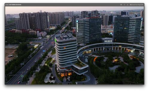 郑州滨河国际新城高清在线视频素材下载