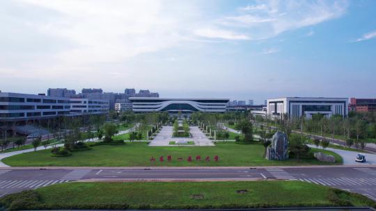 济南国际医学城山东第一医科大学视频素材模板下载