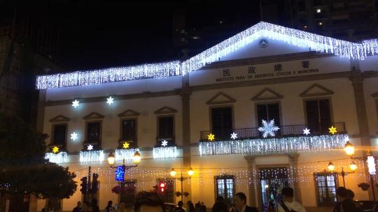 圣诞节城市灯饰
