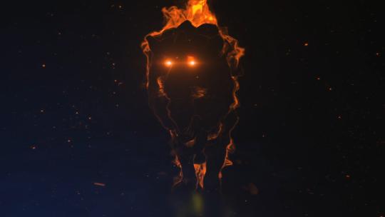 161-火焰燃烧狮子特效LOGO展示片头AE模板高清AE视频素材下载