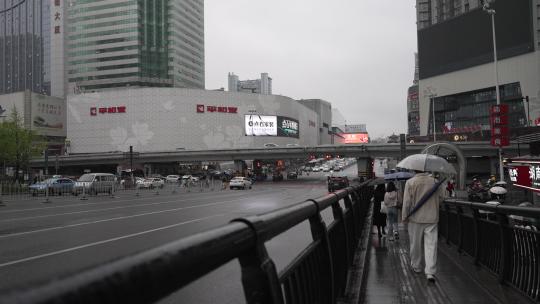 长沙黄兴路步行街街景