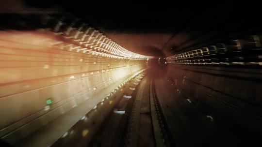 4K地铁隧道视频素材模板下载