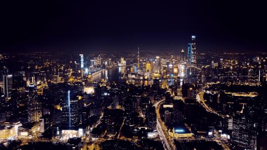 浦西夜景航拍