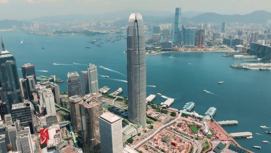 繁华的香港维多利亚港