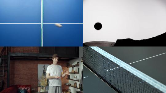 【合集】热爱打乒乓球的人 运动视频素材模板下载
