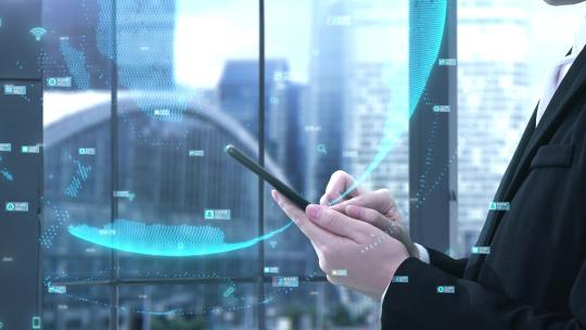 手机屏幕可换屏智能科技AE模板