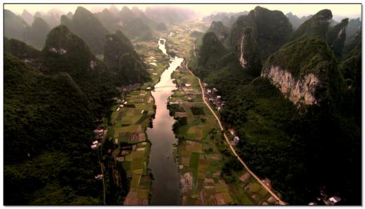 桂林风光实景拍摄视频素材