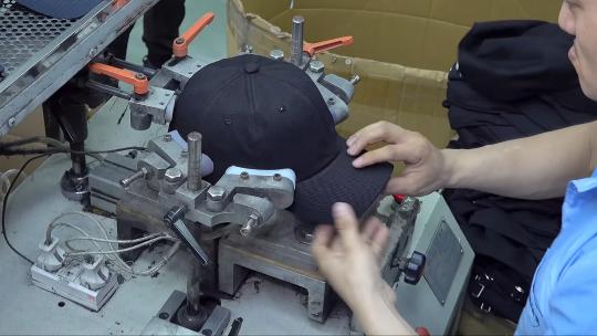4K棒球帽子制作工艺与全流程