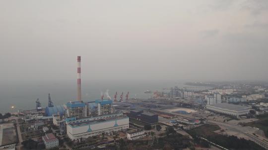 华能海南发电股份有限公司海口电厂视频素材模板下载