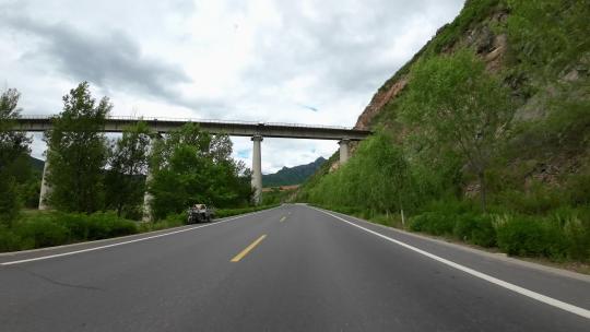 （原创）沿途风景车窗外风光 第一视角开车