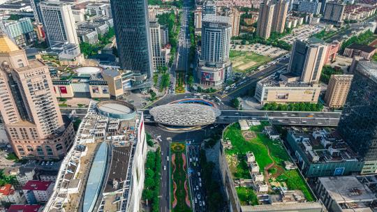 【原创】航拍延时五角场杨浦