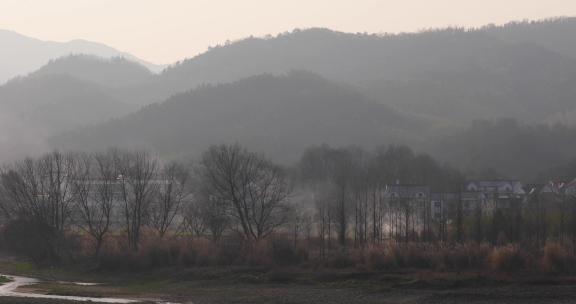 安徽宣城桃花潭景区晨曦