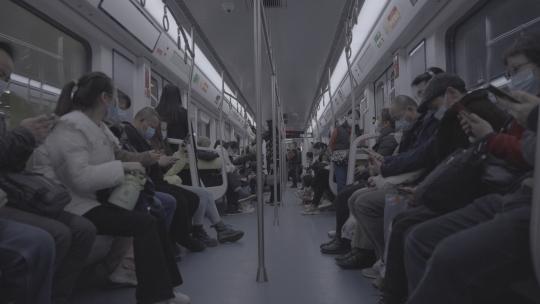 重庆地铁轻轨场景视频素材模板下载