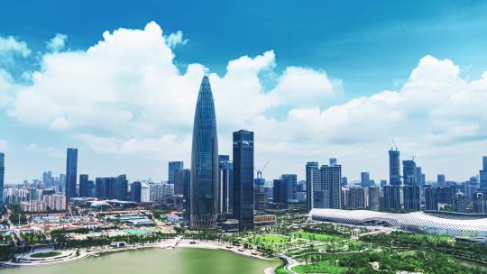 深圳城市航拍视频视频素材模板下载
