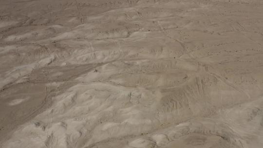 新疆克拉玛依魔鬼城雅丹风蚀地貌视频素材模板下载