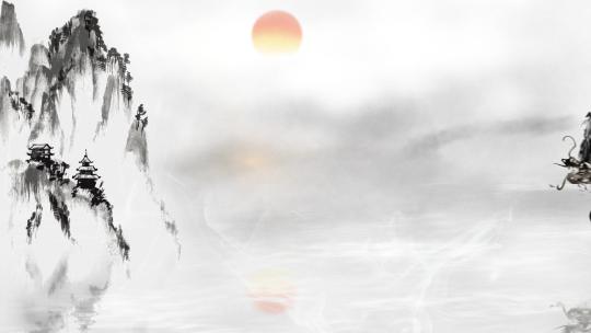 中式水墨片头片尾