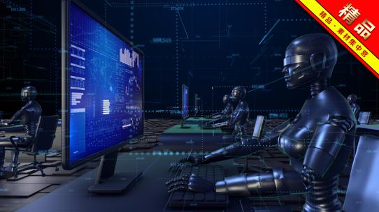 精品 · AI人工智能聊天机器AE视频素材教程下载