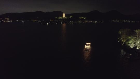 西湖夜景 夜游西湖 分镜