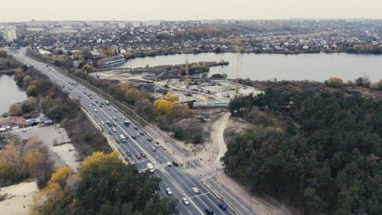 近公路新屋建筑工地