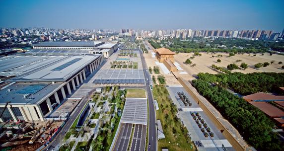 陕西西安大明宫丹凤门遗址公园