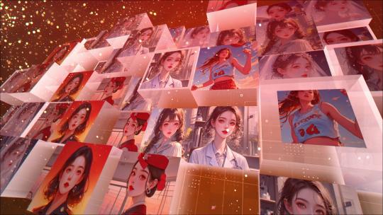 庆祝妇女节颁奖片头2.26