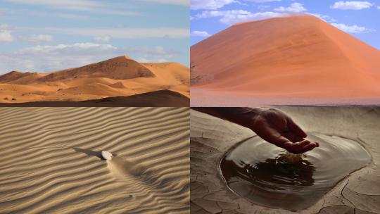 【合集】沙漠景观视频素材模板下载
