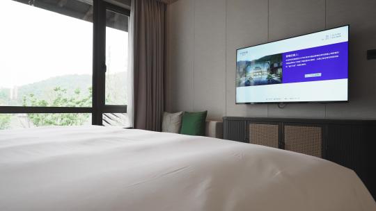 酒店卧室视频素材模板下载