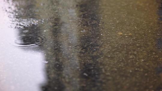 下雨 雨中打伞商务