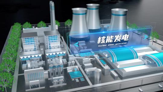 C4D新能源绿色科技片头工程