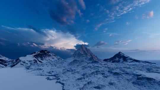 雪山风光