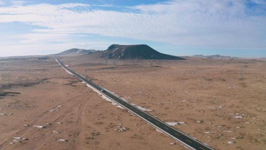 4k航拍内蒙古乌兰哈达火山地质公园自驾