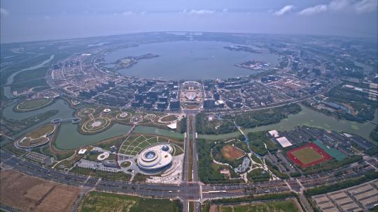 上海临港区滴水湖