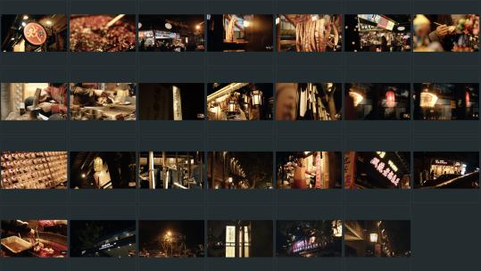 成都宽窄巷子原创实拍素材27个片段视频素材模板下载