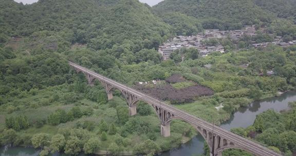 贵州·贵阳·花溪·花溪十里河滩·铁路