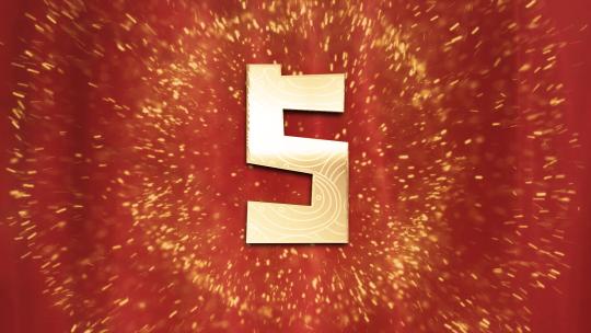 【无插件】红色党政倒计时党建年会倒计时