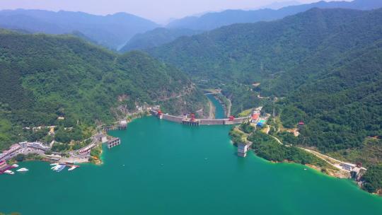 航拍郴州资兴东江湖5视频素材模板下载