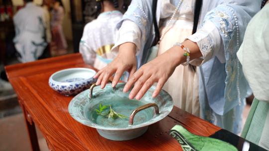 金盆洗手，古代器皿，中国器具，洗手盆