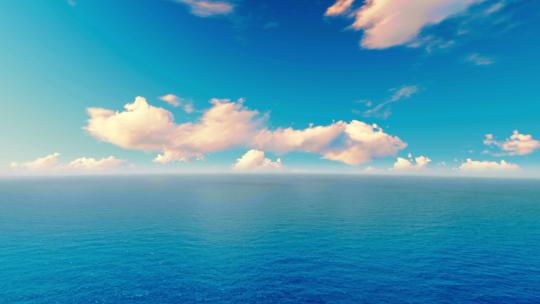 【4K】唯美平静的大海背景