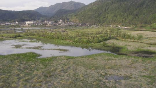 2023.04.03 腾冲北海湿地日出 云雾 仙境航拍4k_0320