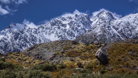 阿尔卑斯山南部高峰延时