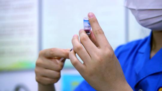 儿童疫苗接种视频素材模板下载