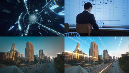 【合集】城市科技人工智能视频素材