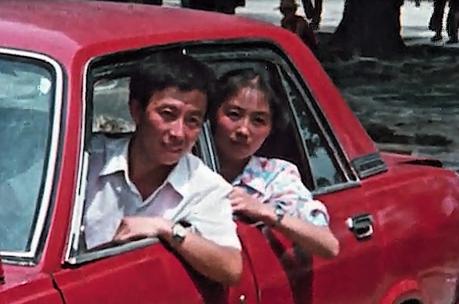 改革开放之初的旅游 北京故宫照相 80年代初