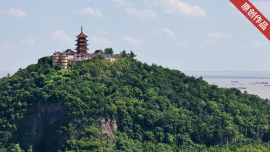 南通地标 狼山 濠河