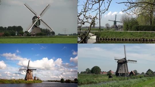 【合集】欧式建筑荷兰风车