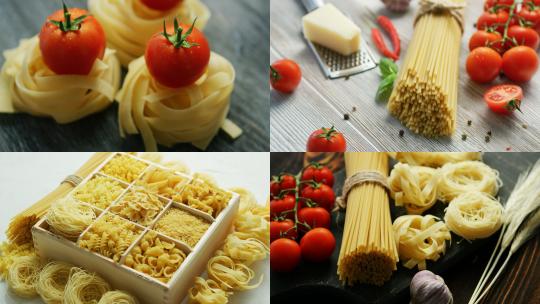【合集】意大利面 美食 美味 拼盘展示