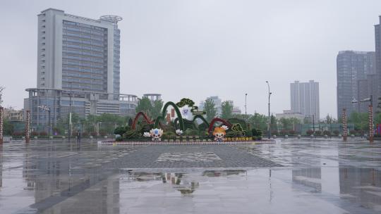 连云港站雨天