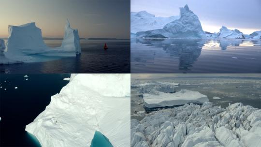 【合集】海洋 北冰洋 冰川 冰山 自然